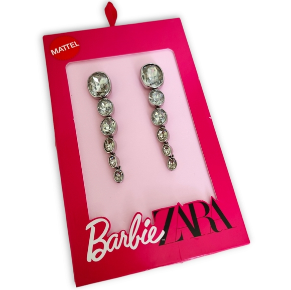 Zara Jewelry - ZARA NWT Barbie Mattel Jewel Earrings